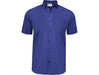 Mens Short Sleeve Viscount Shirt - Royal Blue Only-