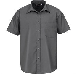 Mens Short Sleeve Washington Shirt - Grey Only-