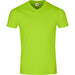 Mens Super Club 165 V-Neck T-Shirt-L-Lime-L