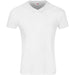 Mens Super Club 165 V-Neck T-Shirt-L-White-W