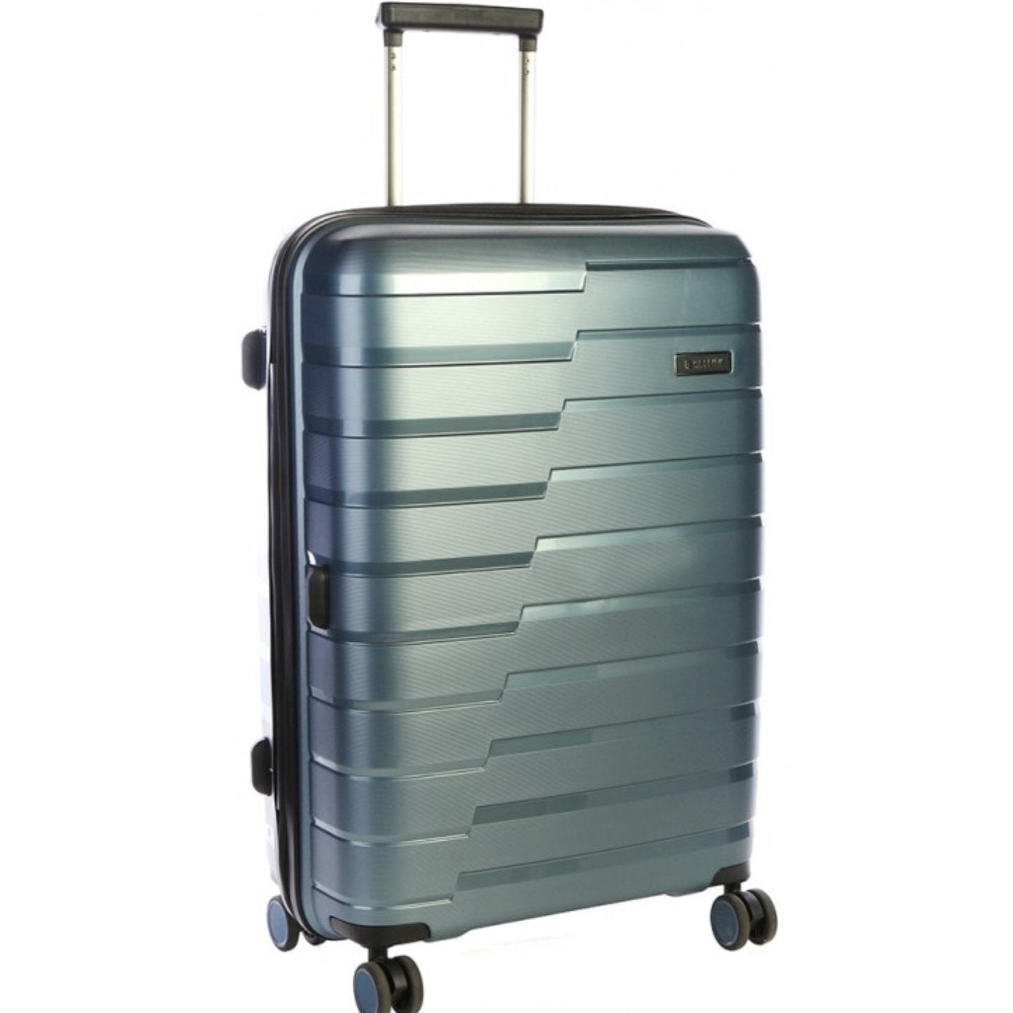 Microlite Hardshell 65cm Medium Spinner Steel Blue (2.95kg)-Suitcases