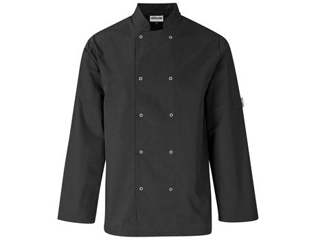 Unisex Long Sleeve Zest Chef Jacket-Chef's Jackets